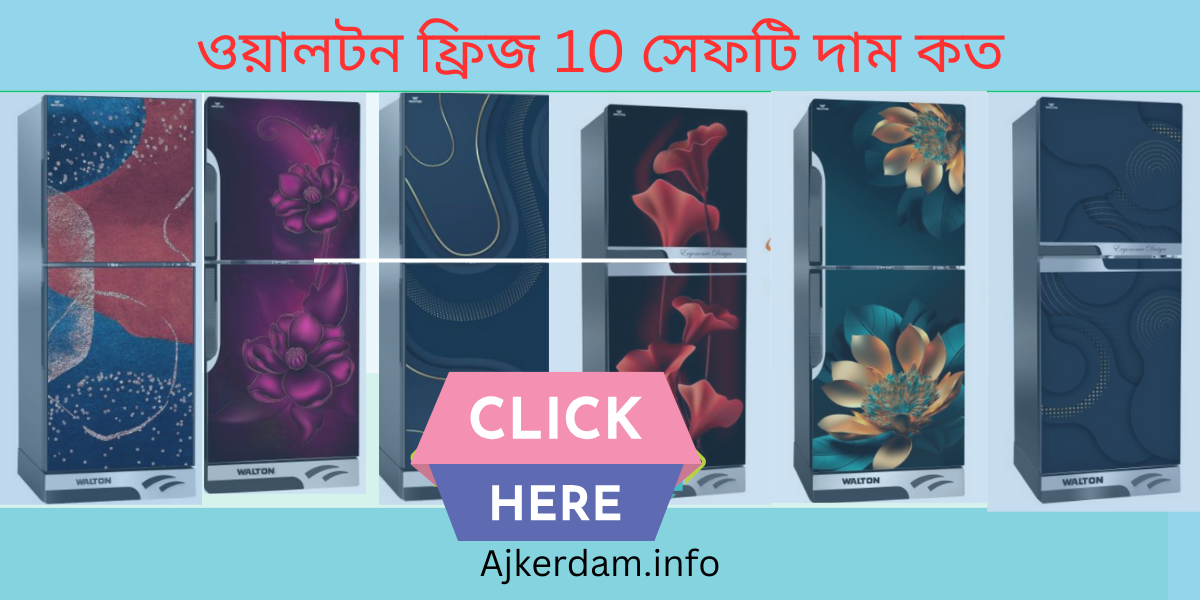 সিঙ্গার ফ্রিজ ১২ সেফটি দাম কত ২০২৪ | Singer Fridge Price in Bangladesh  