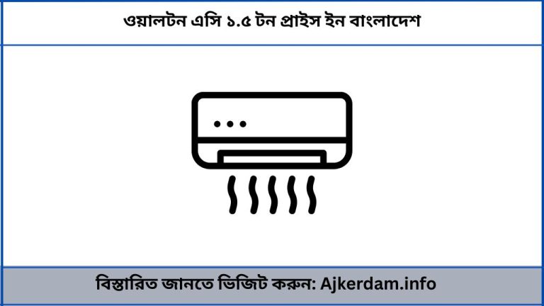 ওয়ালটন এসি ১.৫ টন প্রাইস ইন বাংলাদেশ