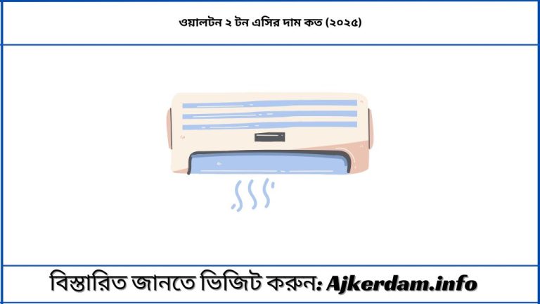 ওয়ালটন ২ টন এসির দাম কত (২০২৫)